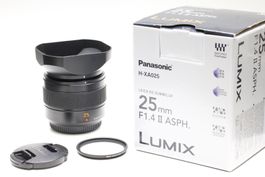 Lumix Leica DG Summilux 25 mm f/1,4 II