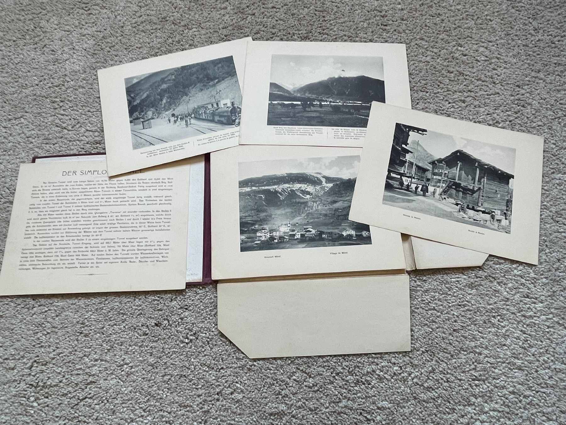 Libri: Simplon Tunnel-Bau Nord Seite – Usato da Kaiseraugst venduto da winnetou04 3