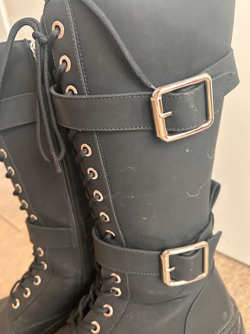 Damenschuhe: Schwarze Boots – Gebraucht aus Bönigen von zis_bnd7 3