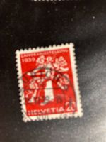 CH 1939 Landi Armbrust 20 Rp. de Vollstempel Zürich 28.6.39