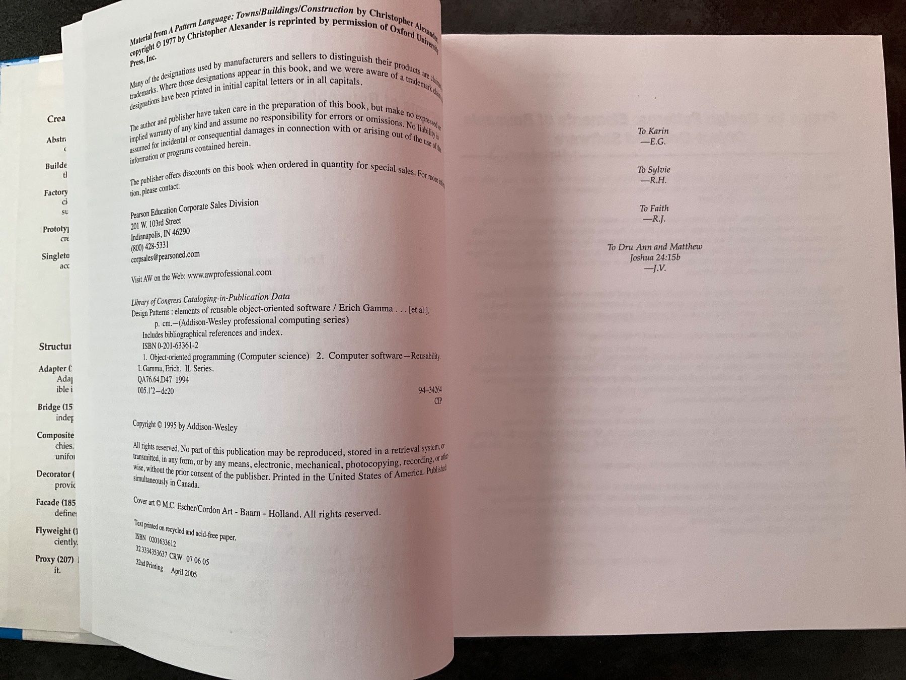 Livres: Livre Design Patterns Elements of Reusable Object-Oriente... – D'occasion à Avenches par Lactobacille 2