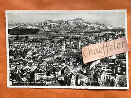 1951 St. Gallen mit Säntis