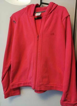 Adidas Kapuzenjacke, pink, Grösse 38 - Ideal für Sport