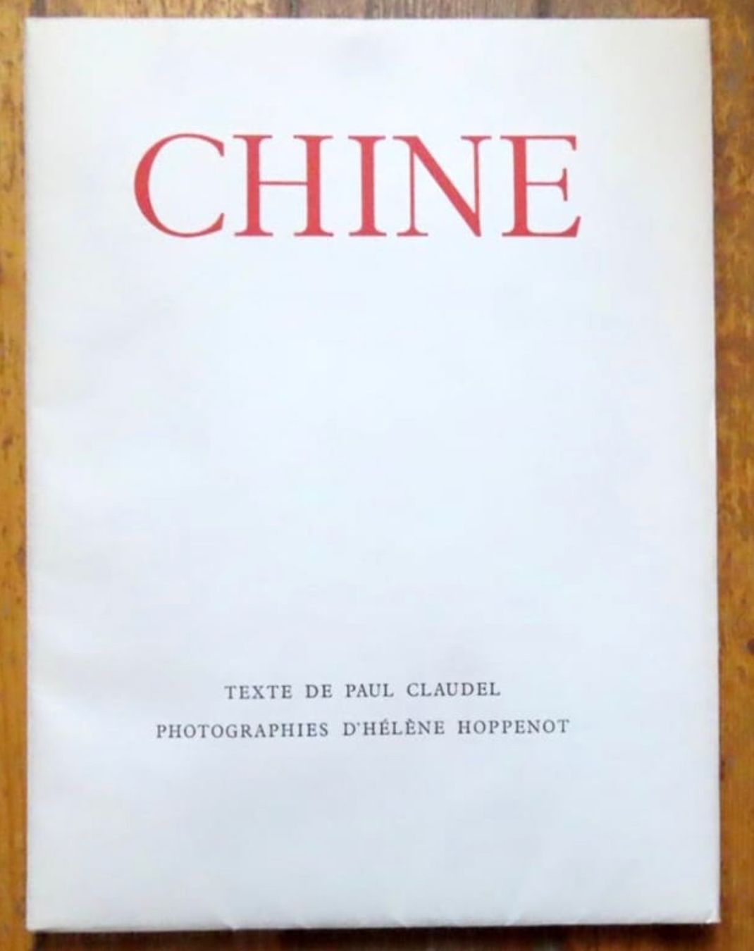 Libri: Hélène Hoppenot - Chine – Usato da Le Locle venduto da LibrairieLaBergerie