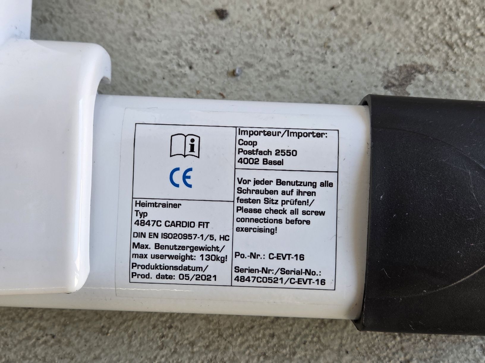 Hometrainer: HAMMER Cardio Fit Heimtrainer – Gebraucht aus Erlinsbach von Hirsi73 4