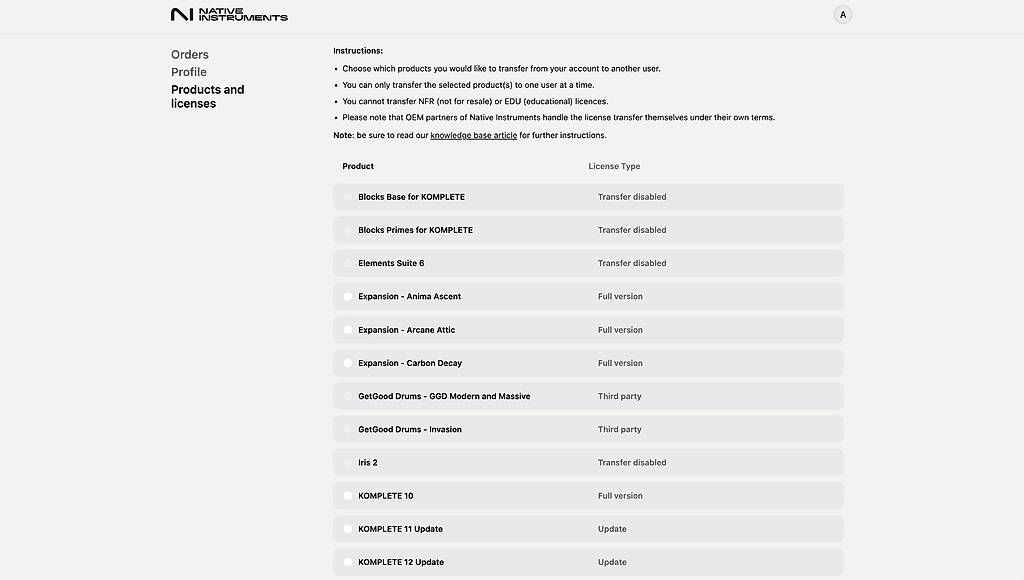 Native Instruments Software: Native Instruments Komplete 12 (Standard) + 3 Expansions – Usato da Adliswil venduto da Dead.Leaves