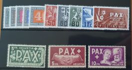 CH, SBKNr. 262/274, PAX Satz, postfrisch **