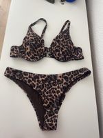 Bikini Set Leo Print Grösse M, neuwertig