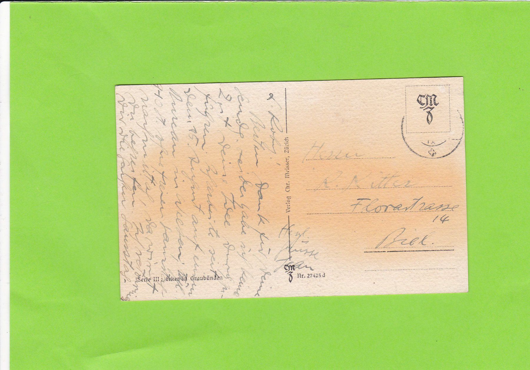 Cartes postales: Erker in Valcava GR – D'occasion à St. Peterzell par neckertal 1