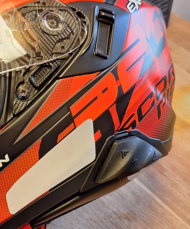 Casques & visières: Casque de moto SCORPION EXO-520 Air avec intercom EXO-COM – D'occasion à Bellelay par noe_jobin 3