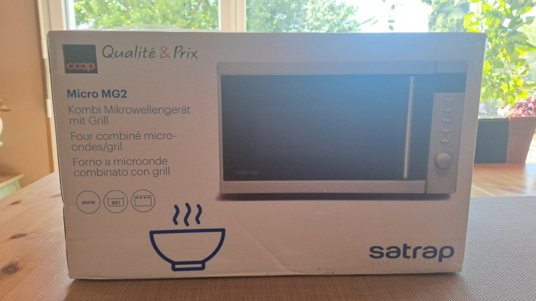 Forni: Micro Ondes Satrap MG2 – Nuovo e nell'imballaggio originale da Morges venduto da kutabeach 2