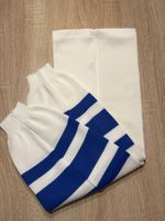 Eishockeystulpen weiss blauen Steifen Senior von Interhockey