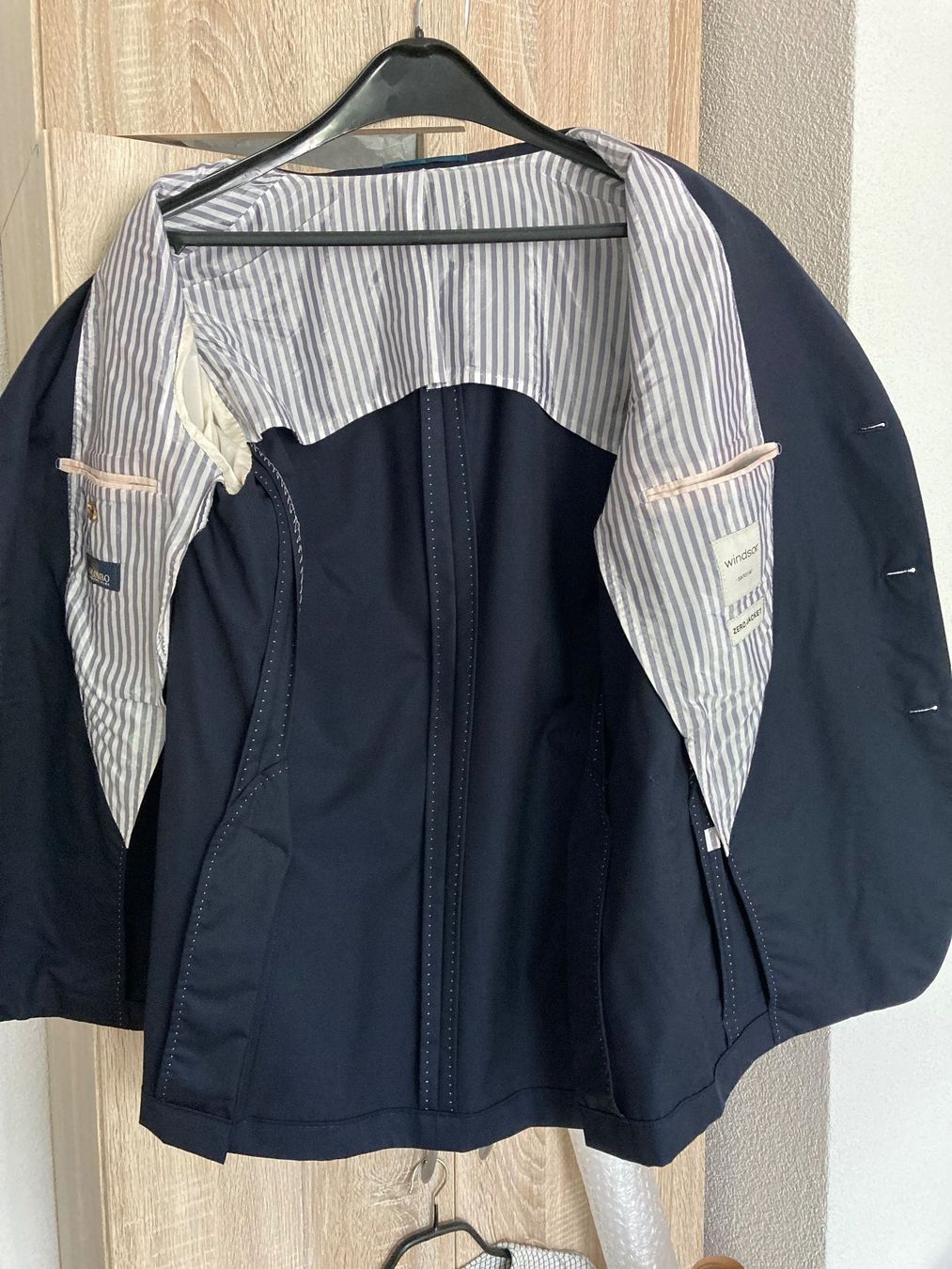 Windsor Jacken: Windsor Herren ZeroJacket leicht 100 % Schurwolle/Grösse 54 – Neu (gemäss Beschreibung) aus Berneck von Ordnung2021 1