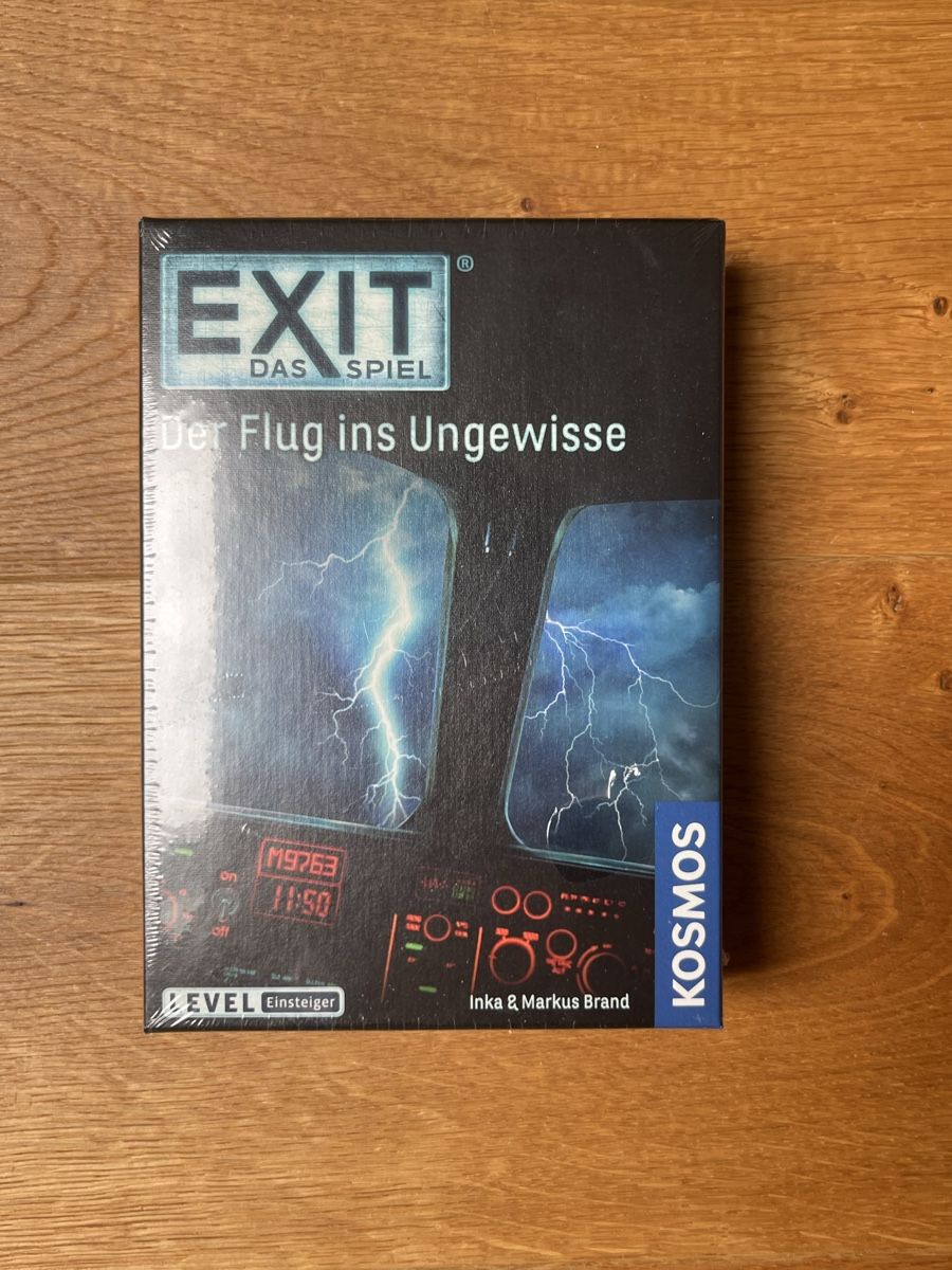 Kosmos Giochi: EXIT Das Spiel - Der Flug ins Ungewisse  – Nuovo e nell'imballaggio originale da Wagen venduto da barch80