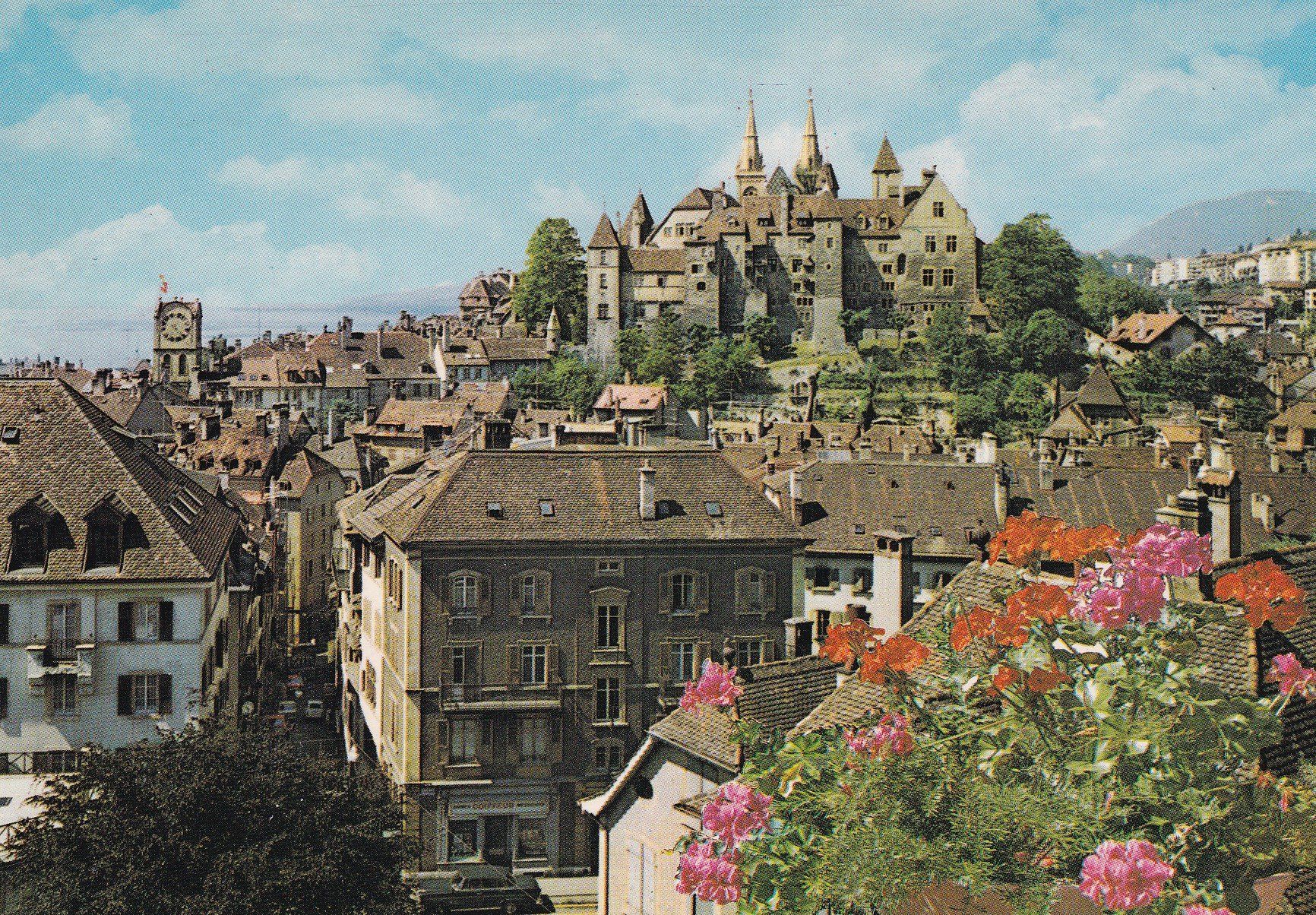 Ansichtskarten: Neuchâtel le Château – Gebraucht aus Cormoret von Pascalll2001