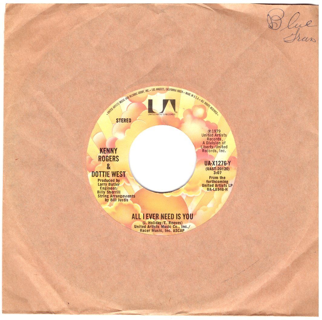 Vinyles: KENNY ROGERS & DOTTIE WEST – D'occasion à Bassersdorf par house-of-vinyl