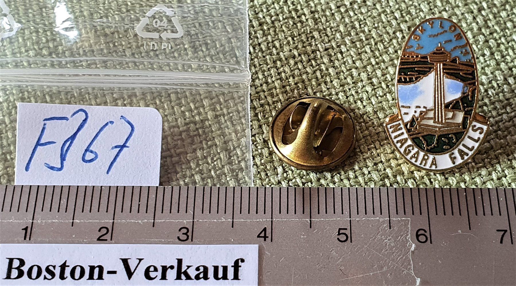 Placchette & Badge: F367 - Pin Skylon Niagara Falls Canada – Usato da Reinach BL venduto da Boston-Verkauf 2