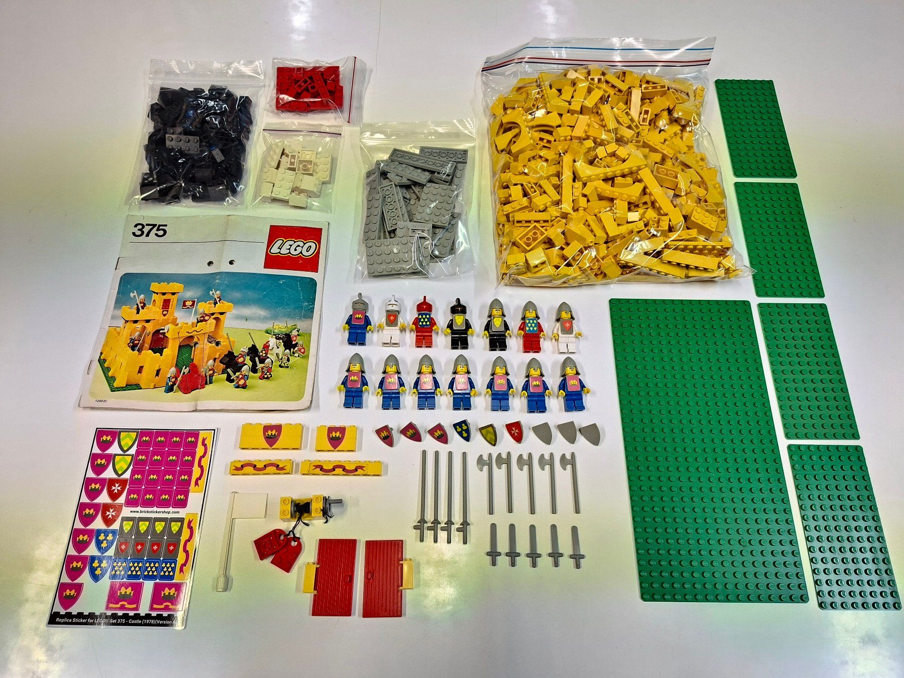 Lego Giocattoli: Lego 375 Castle / Gelbe Burg – Usato da Sils im Domleschg venduto da AMAG_AUDI_ZH 1