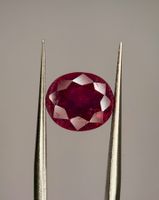 4.52 ct Rubelit Turmalin aus Afghanistan - unbeh.