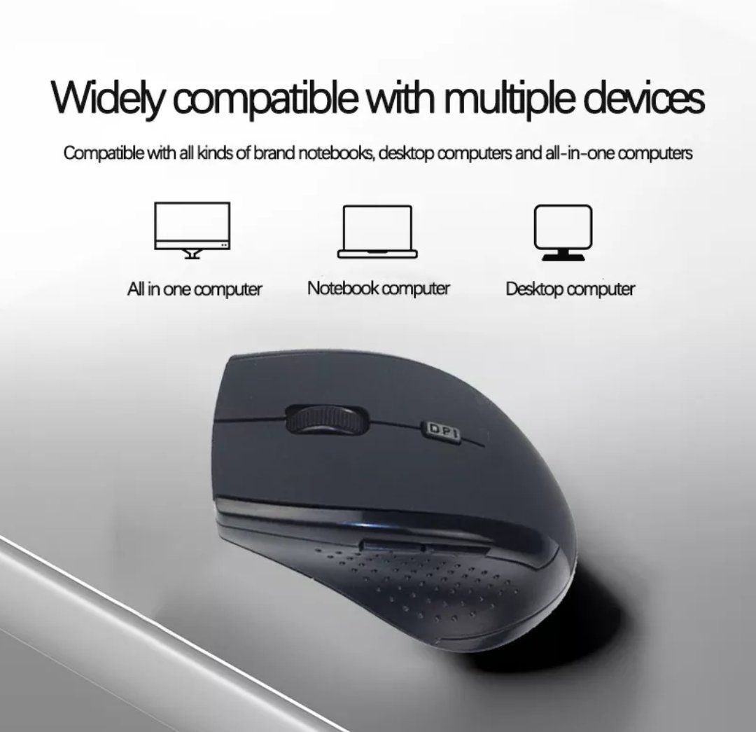 Mouse: Souris d'ordinateur sans fil. Kabellose Computermaus – Nuovo e nell'imballaggio originale da Eysins venduto da pro_7lnq 3