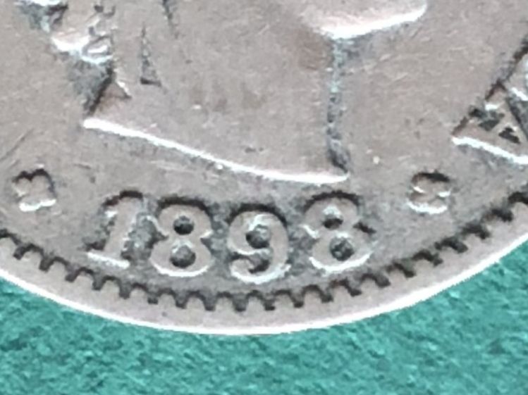 Tutti le monete: Abart 10 Rp. 1898 mit offener Zahl 9 – Usato da Schötz venduto da Odpa