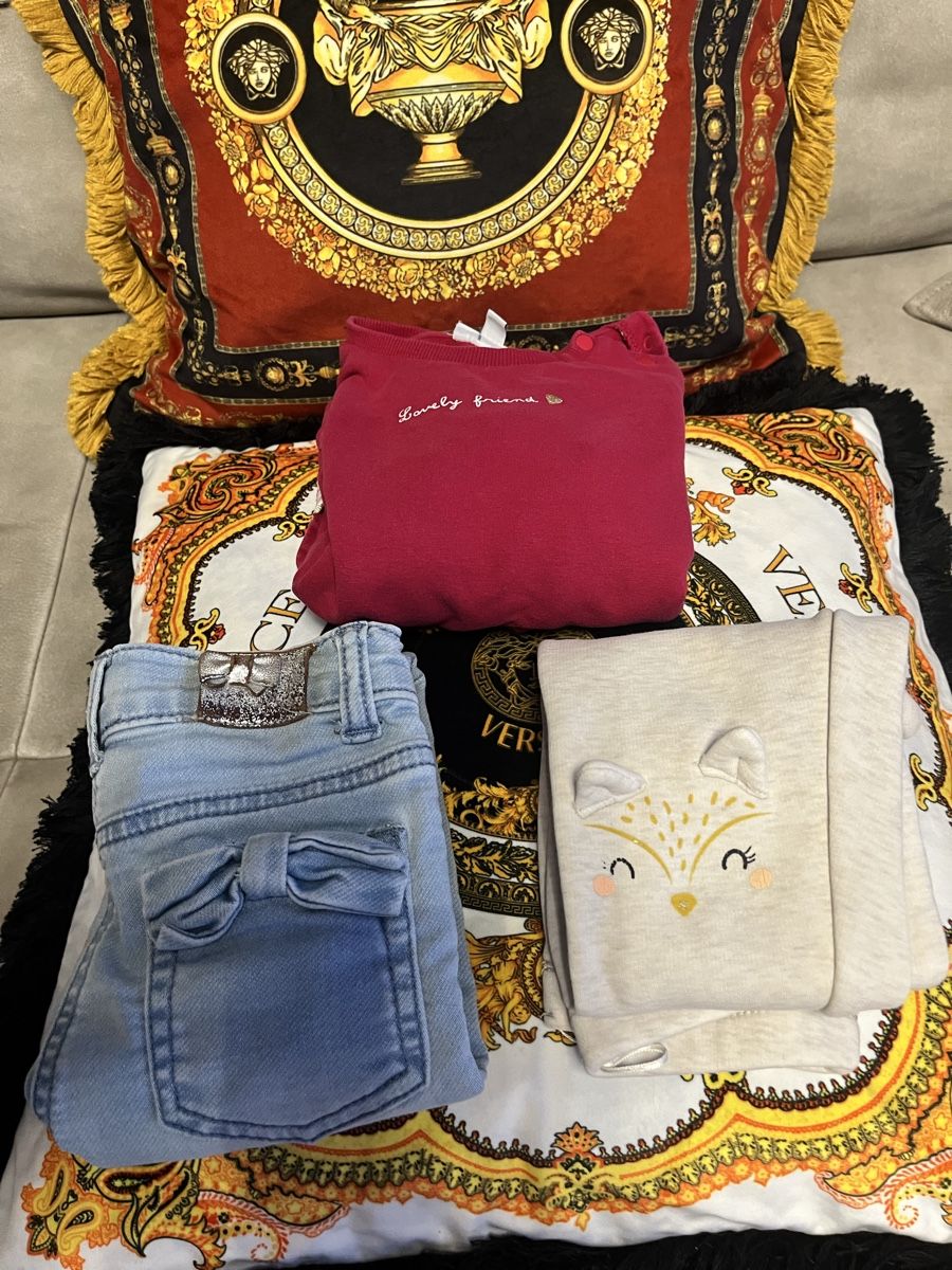 Lotti & Set di vestiti: Set Mädchen Kleider Gr.98 . MONALISA JEANS! – Usato da Oberengstringen venduto da Baby_Fashion 5