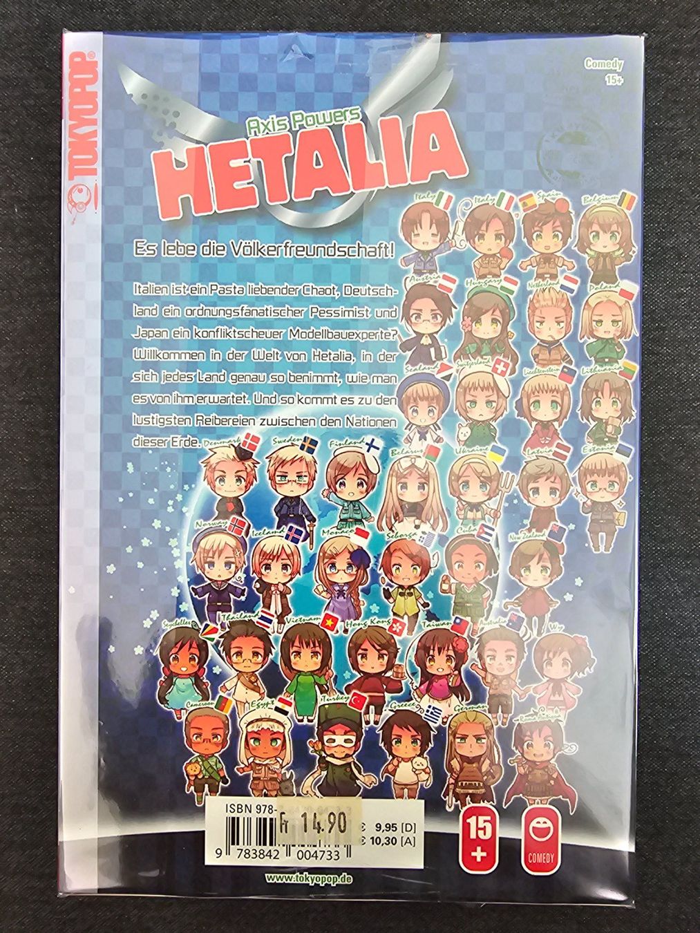 Comics: Manga Axis Powers Hetalia Band 1-4 gebraucht – Gebraucht aus Schaffhausen von Veydron 2