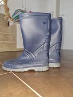 Blaue Gummistiefel Gr. 35