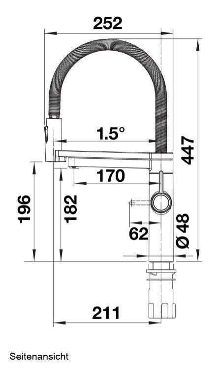 Blanco Rubinetteria: BLANCO Wasserhahn Armatur Soda-System NEU – Nuovo e nell'imballaggio originale da Laupersdorf venduto da Baenzli05 9