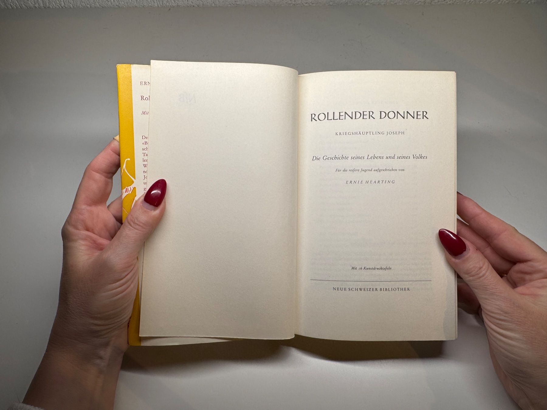 Libri: ROMAN: Ernie Hearting, Rollender Donner – Usato da Grosswangen venduto da Deutsche_Romane 3
