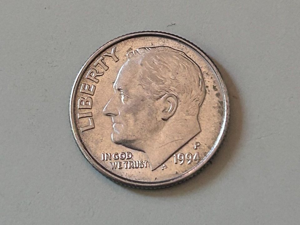 Alle Münzen: Roosevelt Dime 1994 – Gebraucht aus Giubiasco von LorisVale 1