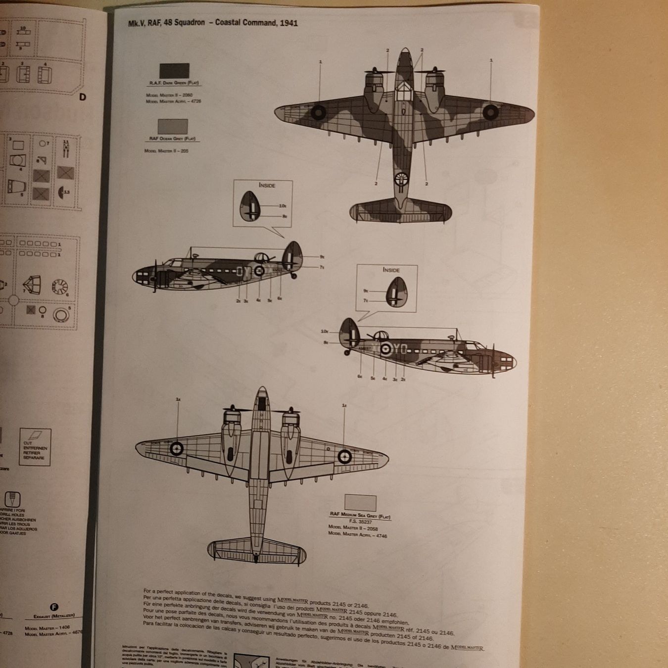 Italeri Kit di modellismo & Modellini statici: 2676 ... Lockheed Hudson Mk IV/V ... Italeri 1253 – Nuovo (secondo la descrizione) da Bonstetten venduto da Benibanny59 2