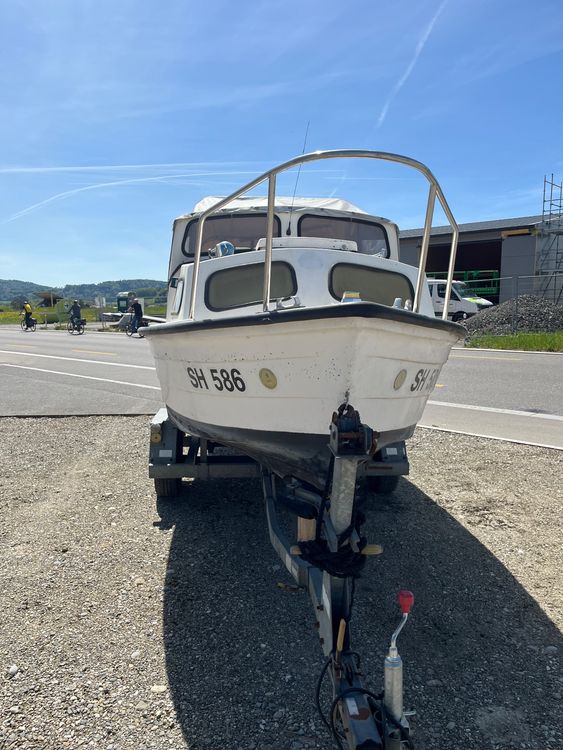 Boot mit Anhänger (Gebraucht) in Flaach für CHF 950 – nur Abholung auf ...