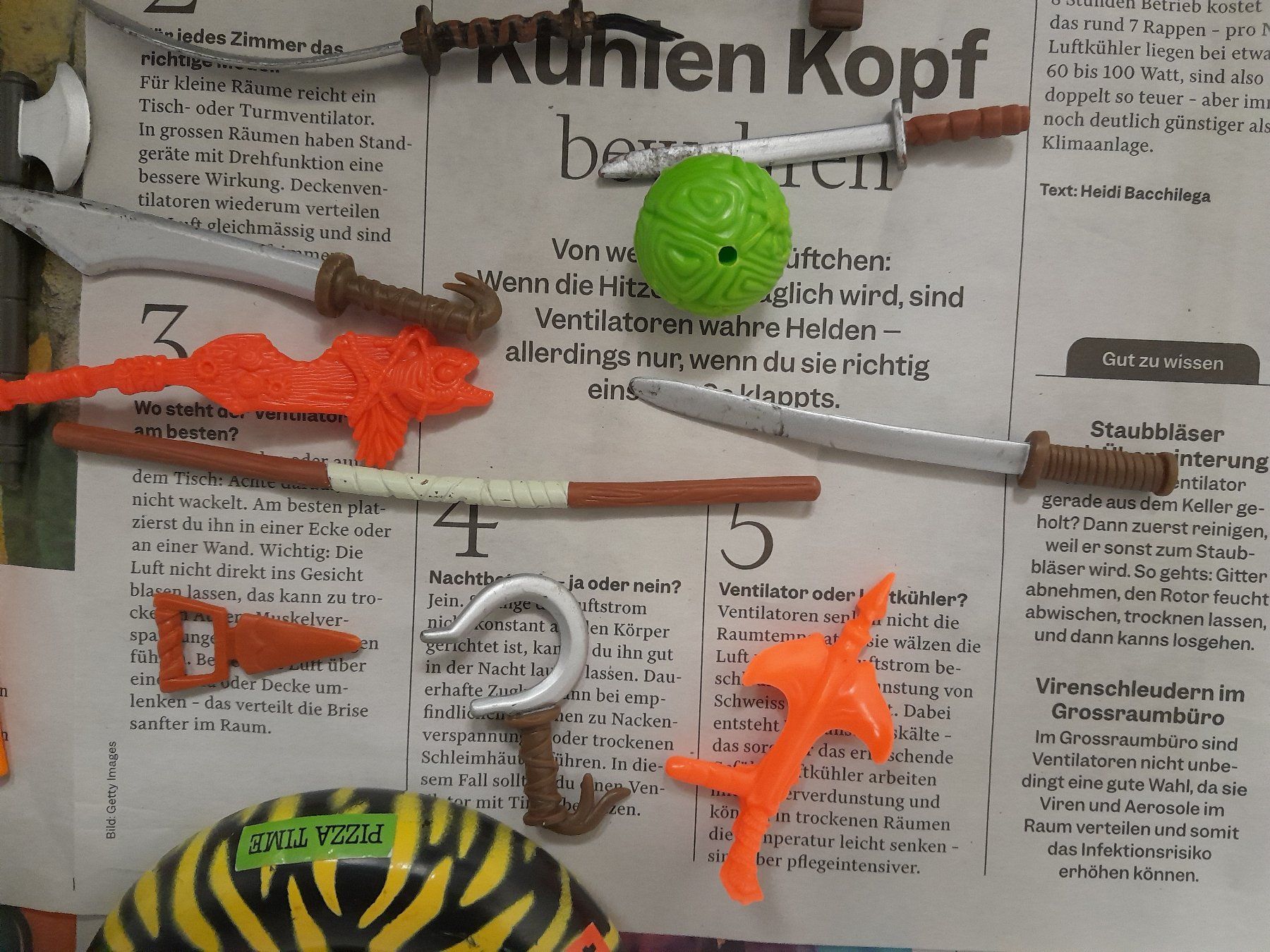 Giocattoli: teenage mutant ninja turtles weapons – Usato da Rüti ZH venduto da Alemanni 4