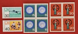 DEUTSCHLAND OTTO MOTOR VIERERBLOCK 1964 FUSSBALL WM 1974**