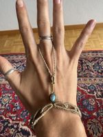 Handmade macrame bracelet with moonstone