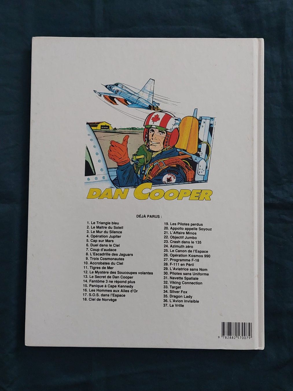 BD: Dan Cooper "Pilotes Fantômes" Ed. O. 1990 BE+ – D'occasion à Genève par Blu_BD 1