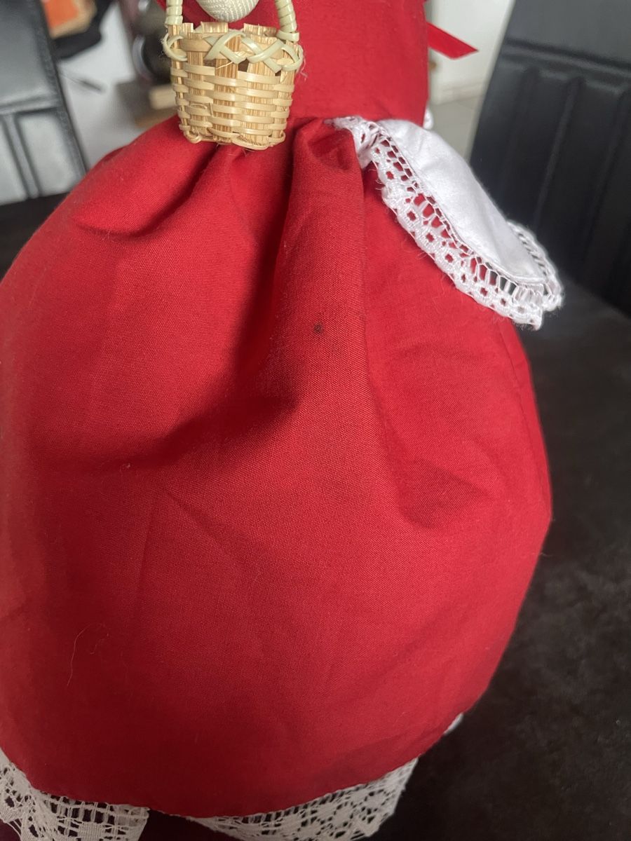 Bambole: Poupée Petit Chaperon Rouge Loup Réversible – Usato da Vallamand venduto da Bricbracbroc82 2
