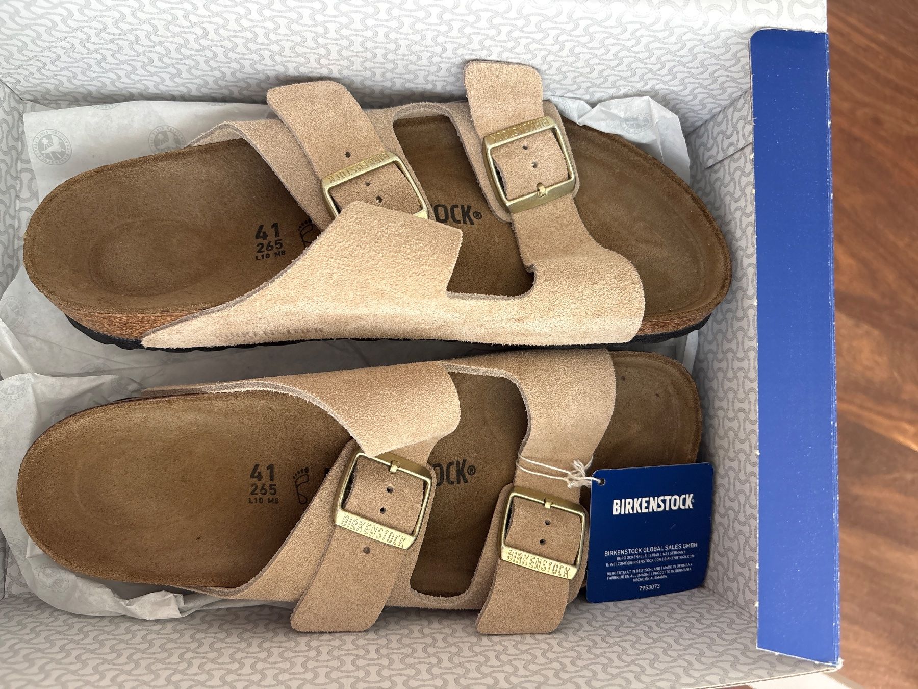 Birkenstock Herrenschuhe: Birkenstock Arizona BS – Neu und originalverpackt aus Walchwil von ari.h