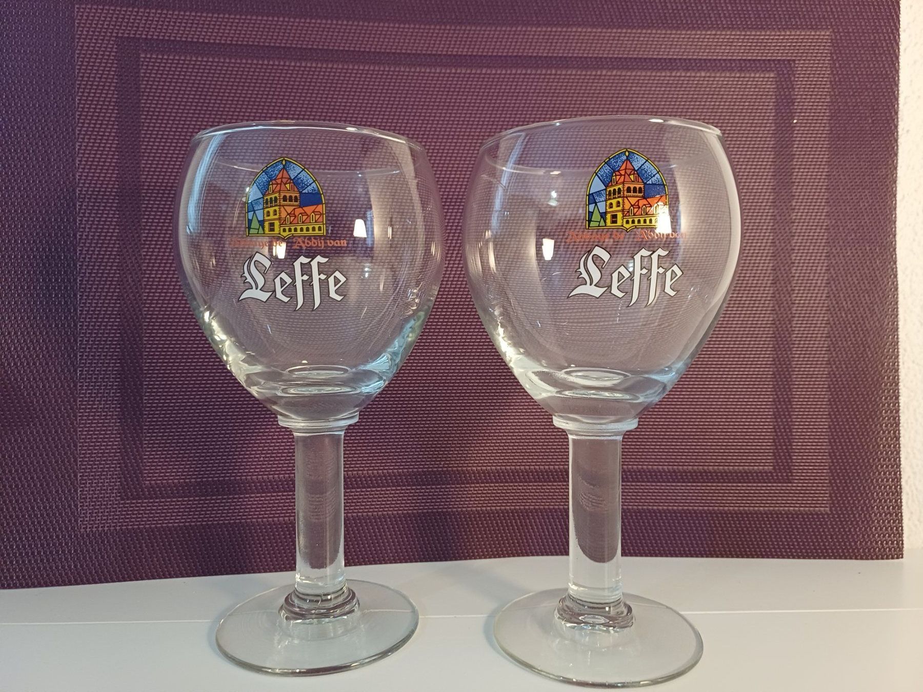 Bicchieri: LEFFE beer glasses, like new, 2 pieces – Usato da Dübendorf venduto da palemoon