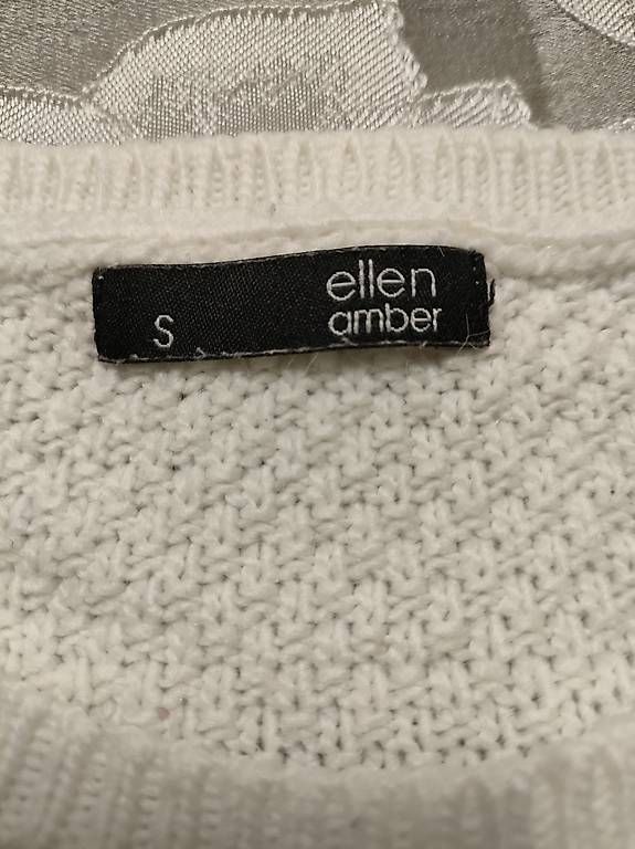 Maglioni & Felpe: Ellen Amber Strickpullover Creme/Weiss S mit Zopfmuster – Usato da Schaffhausen venduto da Tutti_007 2