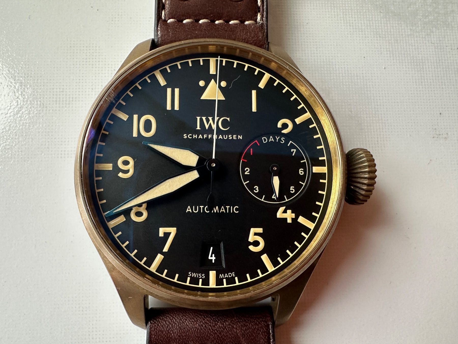 IWC Montres: IWC Big Pilot Bronze – D'occasion à Neunkirch par neunkirch66