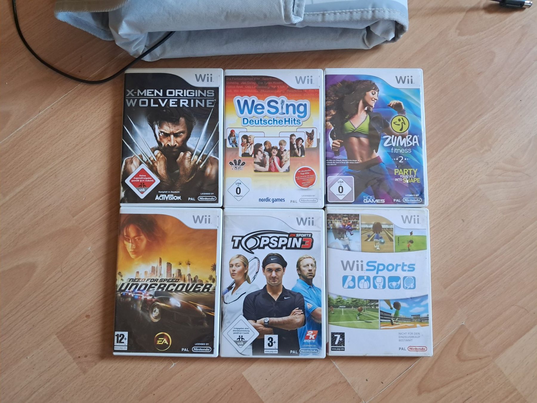 Nintendo Giochi: 6 x Nintendo Wii Games – Usato da Arni AG venduto da Belgarion 1