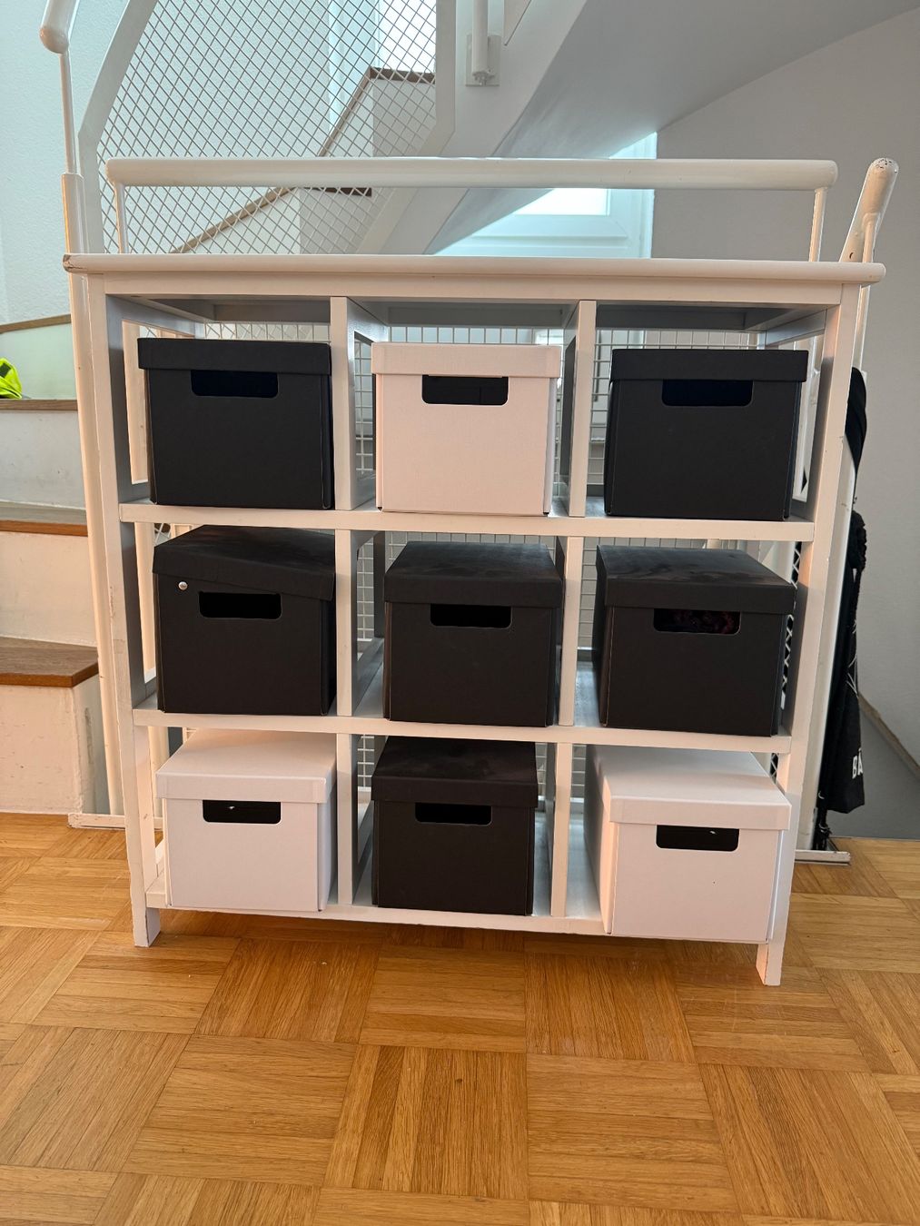 Scaffali: Regal weiss mit neun Fächern - Shabby chic – Usato da Belp venduto da Lulanis 6