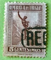 BRIEFMARKEN AUS  Uruguay Merkur GESTEMPELT  