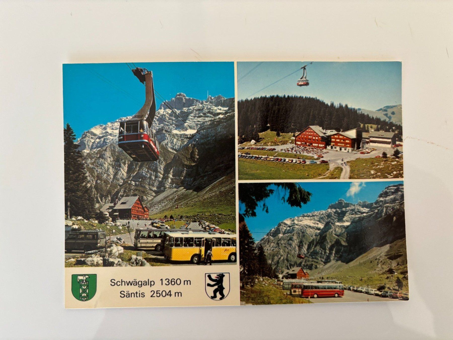 Ansichtskarten: Säntis-Schwägalpbahn – Gebraucht aus Einsiedeln von maerkli58