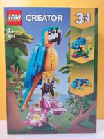 LEGO Creator 31136 Exotischer Papagei - Fisch - Frosch NEU