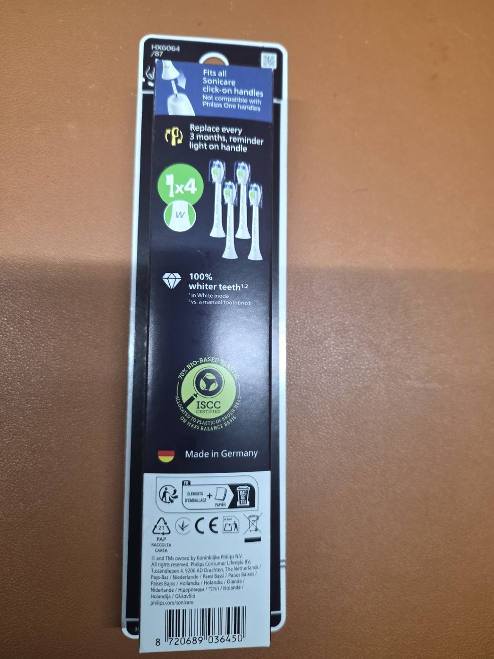 Philips Sonicare Zahnpflege: Philips Sonicare W2 Optimal White Bürstenköpfe 4 Stk – Neu und originalverpackt aus Möhlin von mic_lo 1