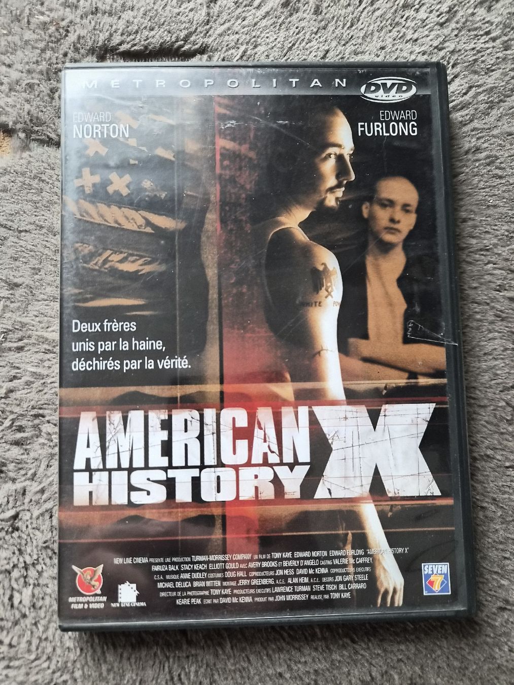 Tutti i DVDs: American History X - DVD culte – Usato da La Joux FR venduto da car_ck96
