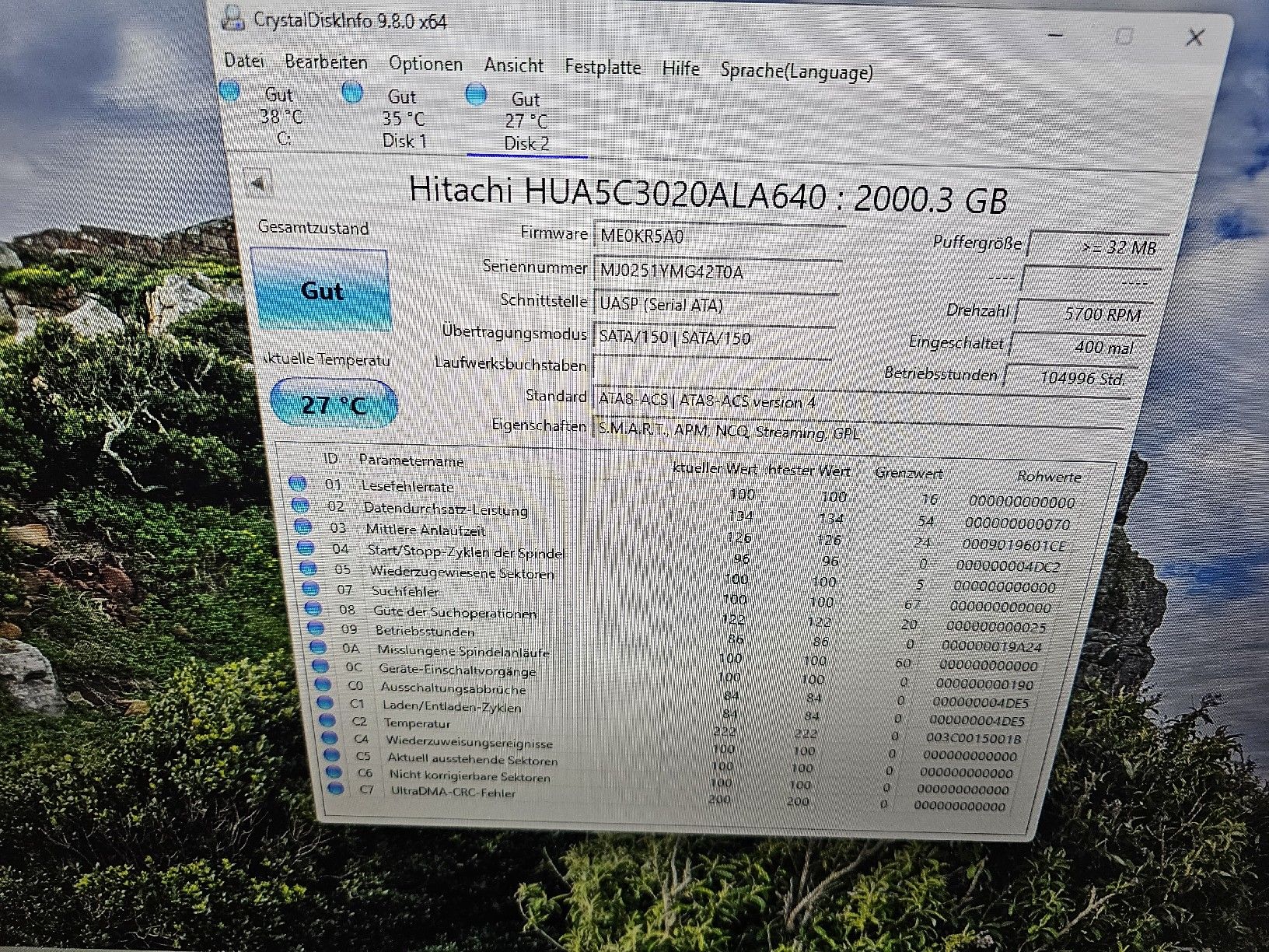 Hitachi Disques durs: Festplatten 2x 2 Tb – D'occasion à Burgdorf par weggu.666 1
